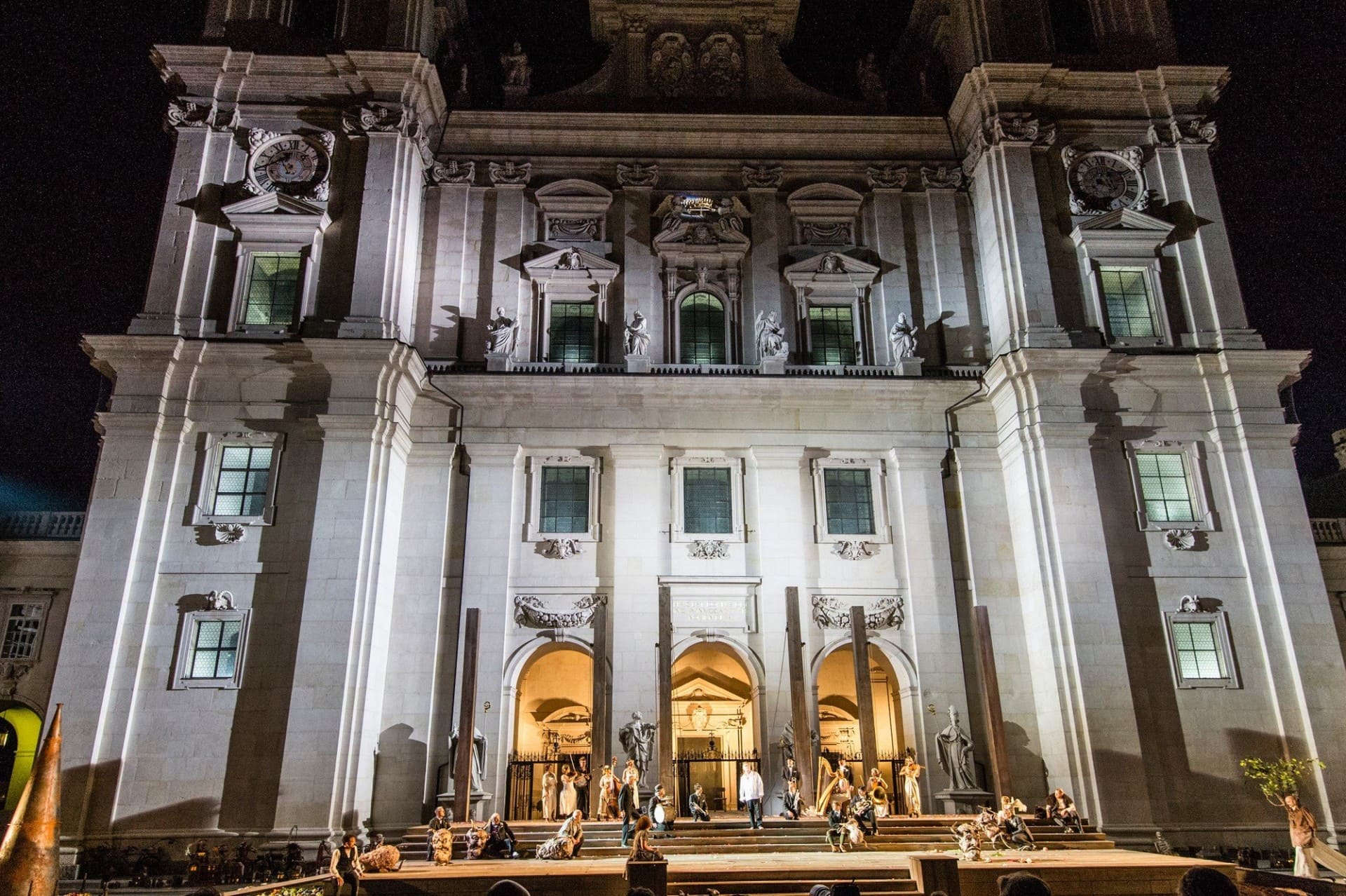 Jedermann Domplatz, Salzburg Festival © Tourismus Salzburg